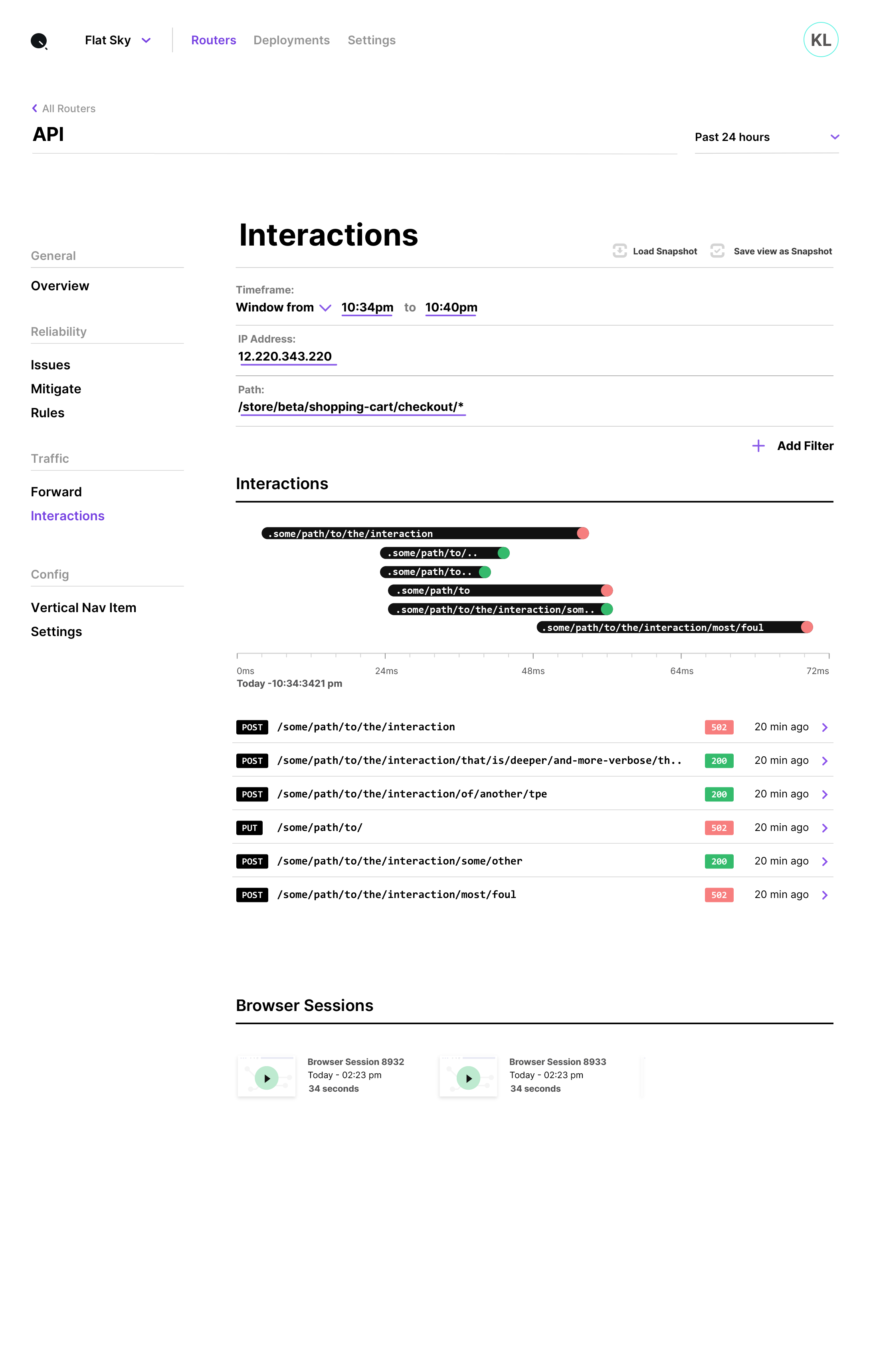 Dashboard v1 — Interactions — image 2